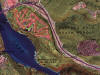 Portion of Digital Raster Graphic (DRG) of Lake Lynn WV quad with Digital Orthophoto (DOQQ) overlay