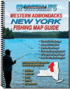 Sportsman's Connection Western Adirondacks New York Fishing Map Guide Cover