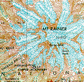 1:250,000 scale topographic map